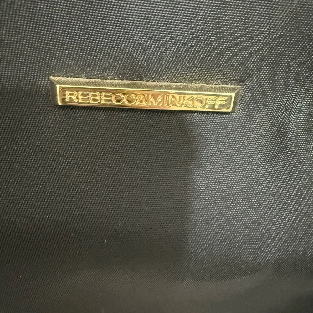 REBECCA MINKOFF Black Knocked Up Baby Bag /Overnight Bag See Photos